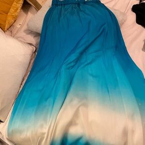 Blue Ombré Skirt